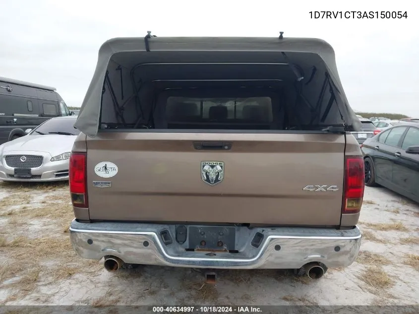 2010 Dodge Ram 1500 Laramie VIN: 1D7RV1CT3AS150054 Lot: 40634997