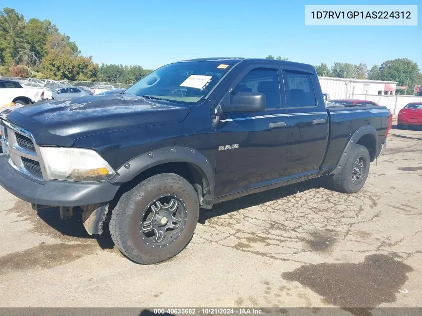 2010 Dodge Ram 1500 St VIN: 1D7RV1GP1AS224312 Lot: 40635682