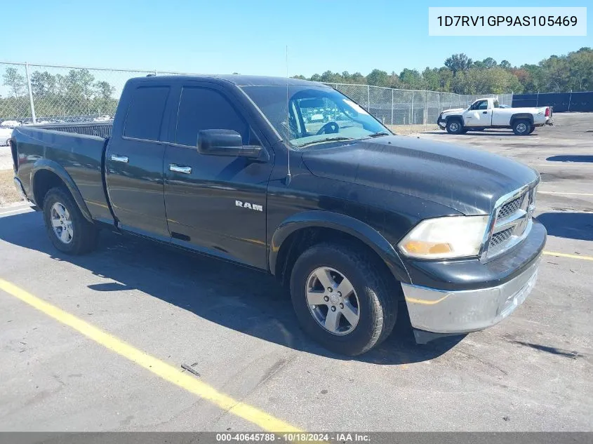 1D7RV1GP9AS105469 2010 Dodge Ram 1500 Slt/Sport/Trx