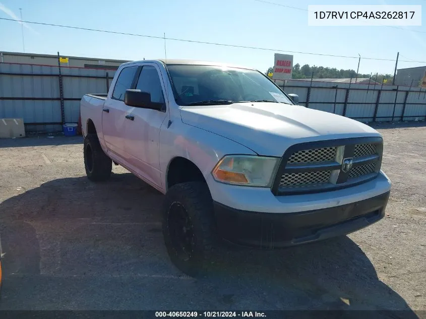 2010 Dodge Ram 1500 VIN: 1D7RV1CP4AS262817 Lot: 40650249