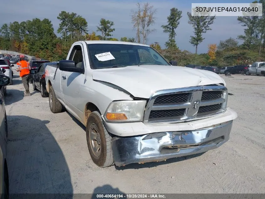 2010 Dodge Ram 1500 Slt/Trx VIN: 3D7JV1EP4AG140640 Lot: 40654194