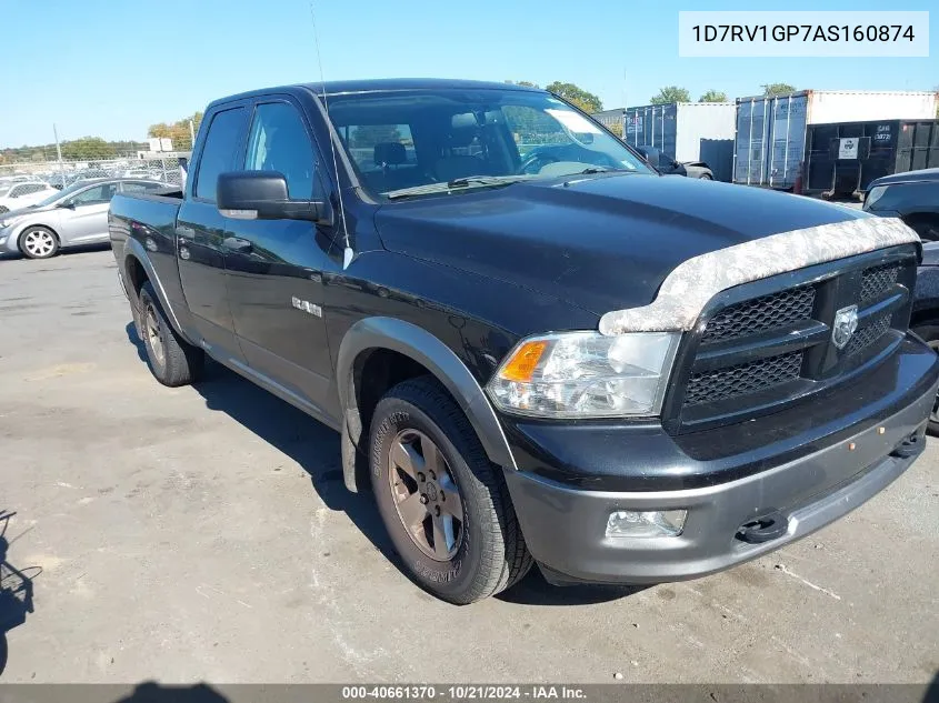 2010 Dodge Ram 1500 Slt/Sport/Trx VIN: 1D7RV1GP7AS160874 Lot: 40661370