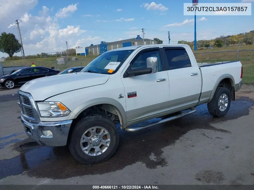 2010 Dodge Ram 2500 Laramie VIN: 3D7UT2CL3AG157857 Lot: 40666121