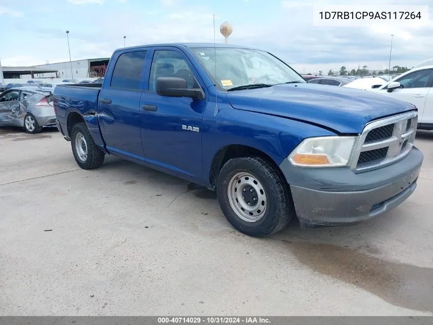 2010 Dodge Ram 1500 St VIN: 1D7RB1CP9AS117264 Lot: 40714029