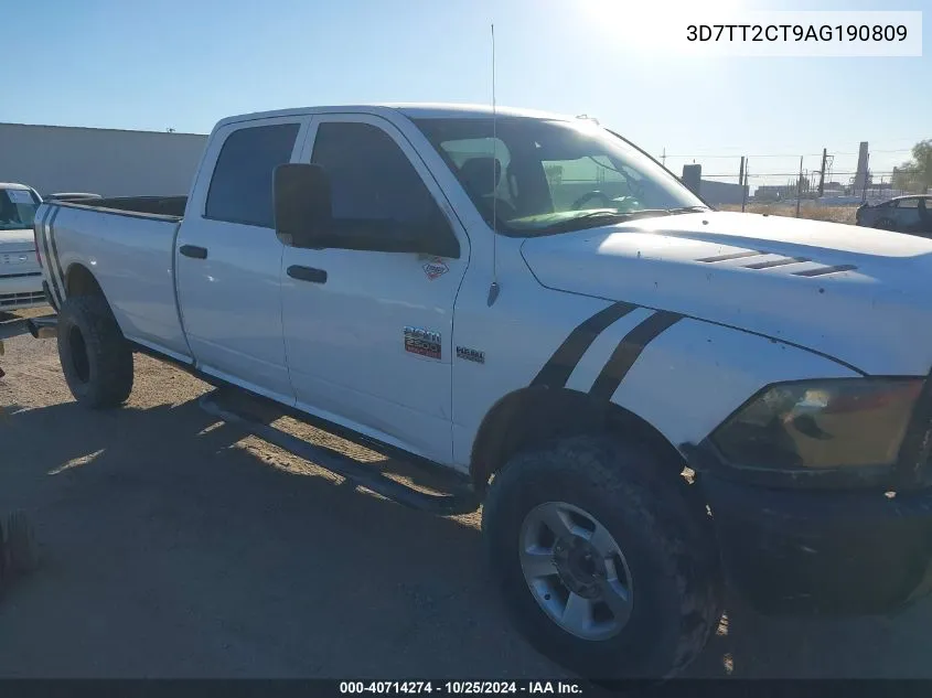 2010 Dodge Ram 2500 St VIN: 3D7TT2CT9AG190809 Lot: 40714274