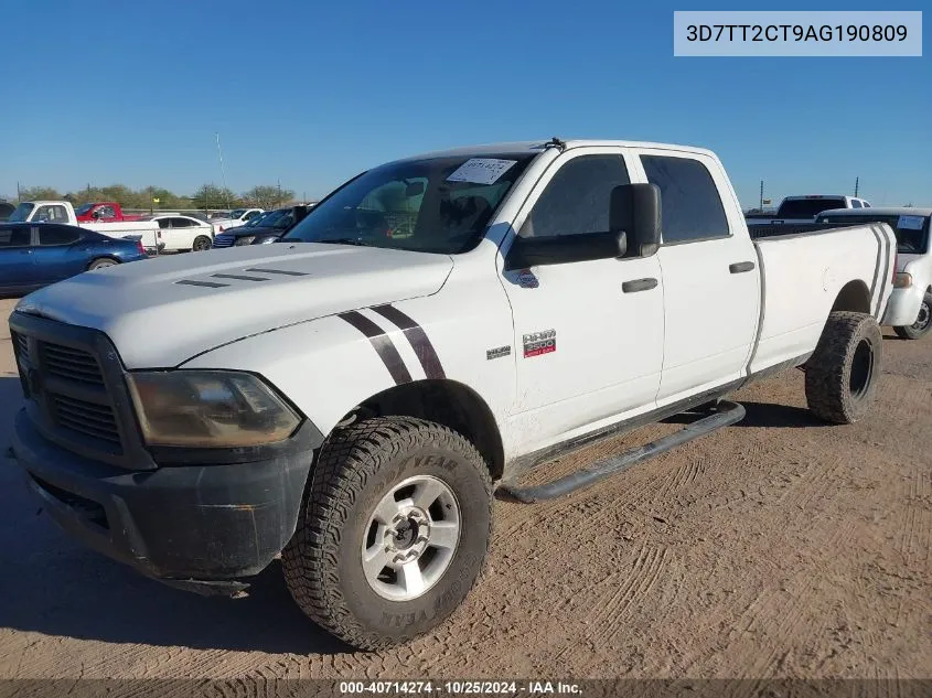 2010 Dodge Ram 2500 St VIN: 3D7TT2CT9AG190809 Lot: 40714274