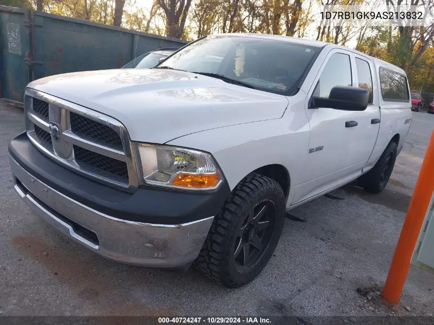 2010 Dodge Ram 1500 St VIN: 1D7RB1GK9AS213832 Lot: 40724247