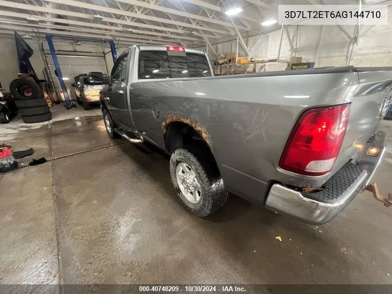 3D7LT2ET6AG144710 2010 Dodge Ram 2500 Slt