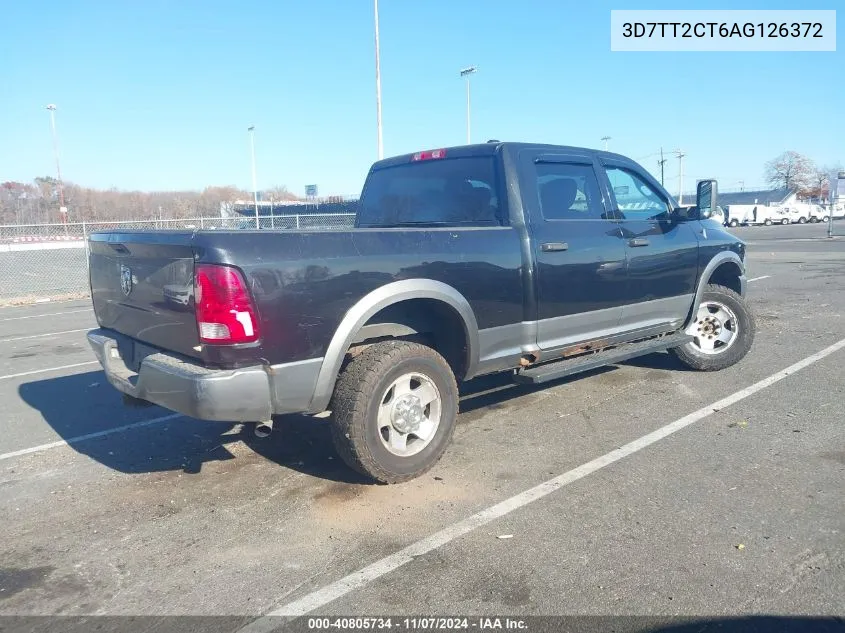 2010 Dodge Ram 2500 Slt VIN: 3D7TT2CT6AG126372 Lot: 40805734