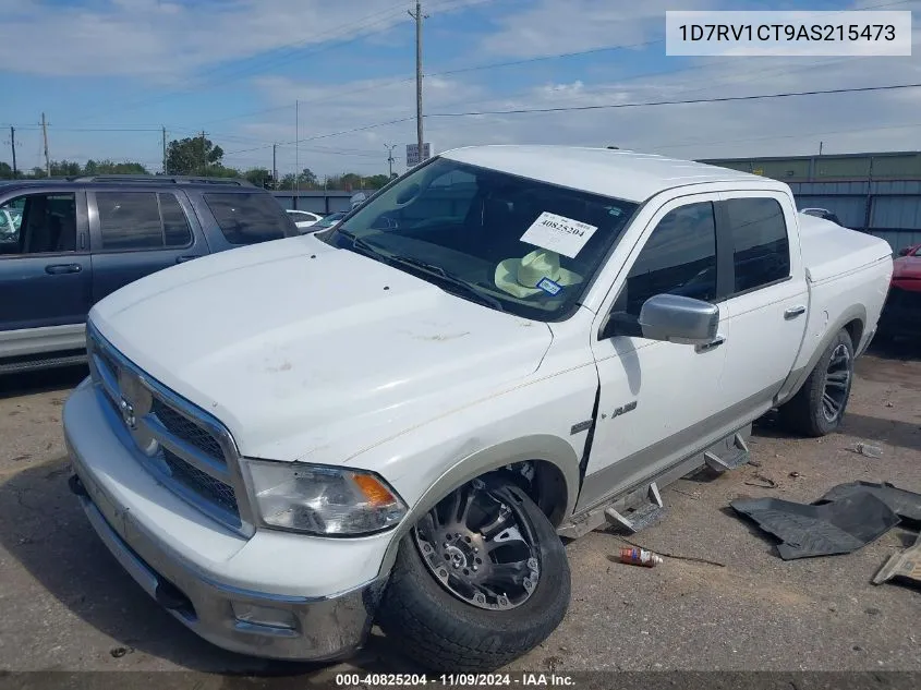 1D7RV1CT9AS215473 2010 Dodge Ram 1500 Laramie