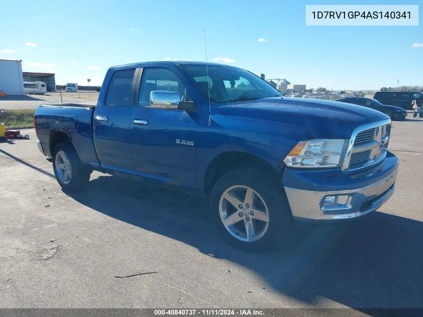 2010 Dodge Ram 1500 Slt/Sport/Trx VIN: 1D7RV1GP4AS140341 Lot: 40840737