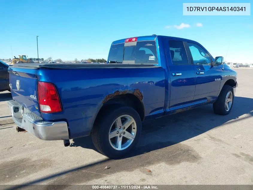 2010 Dodge Ram 1500 Slt/Sport/Trx VIN: 1D7RV1GP4AS140341 Lot: 40840737