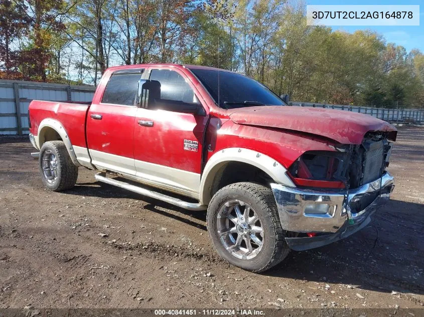 2010 Dodge Ram 2500 Laramie VIN: 3D7UT2CL2AG164878 Lot: 40841451