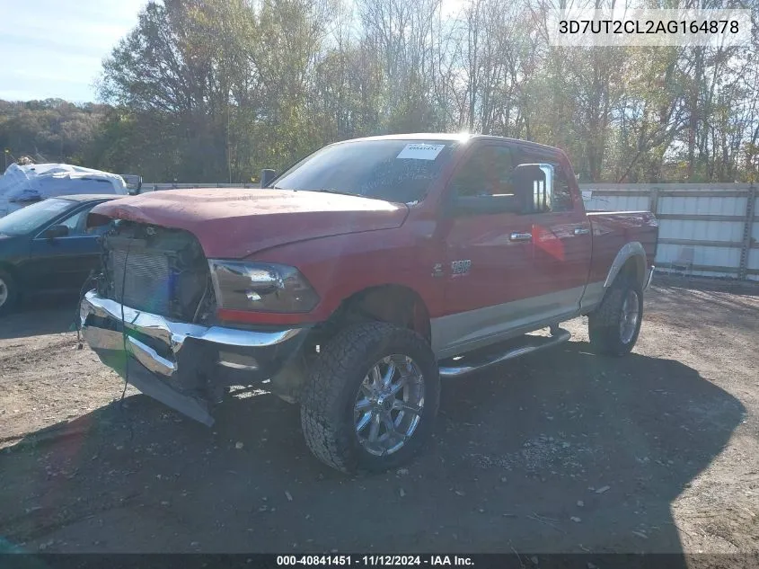 2010 Dodge Ram 2500 Laramie VIN: 3D7UT2CL2AG164878 Lot: 40841451