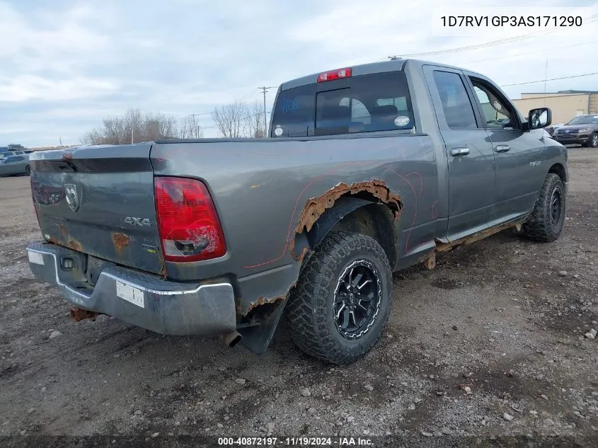 2010 Dodge Ram 1500 Slt/Sport/Trx VIN: 1D7RV1GP3AS171290 Lot: 40872197