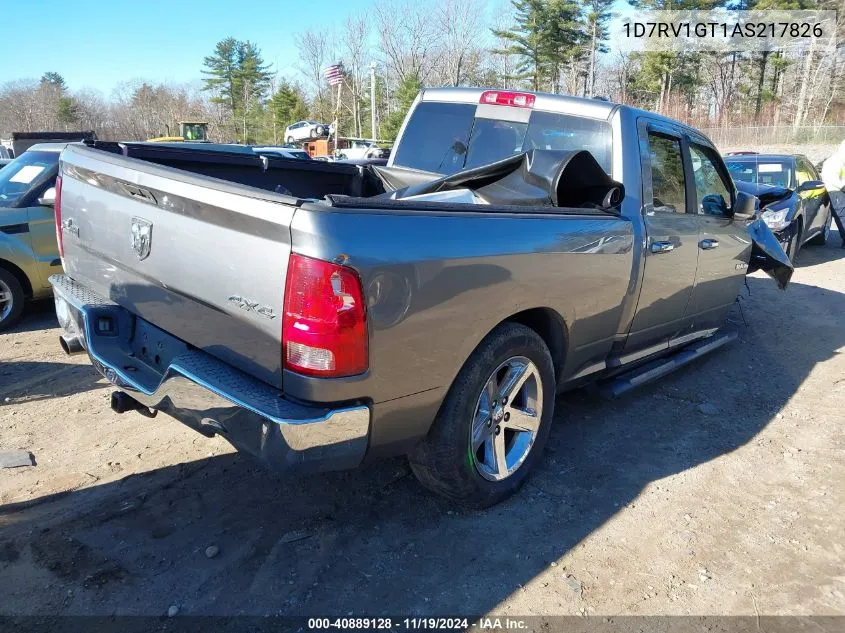 2010 Dodge Ram 1500 Slt/Sport/Trx VIN: 1D7RV1GT1AS217826 Lot: 40889128