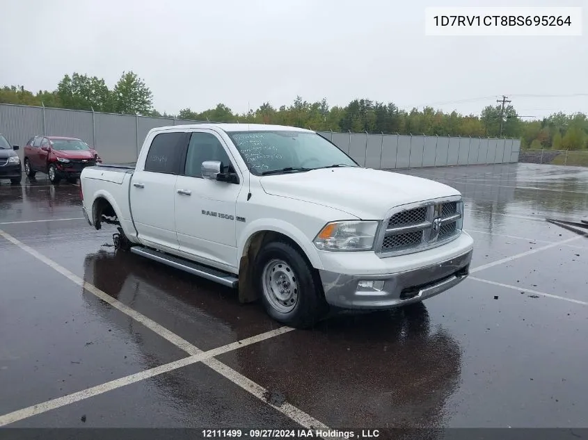 2011 Dodge Ram 1500 VIN: 1D7RV1CT8BS695264 Lot: 12111499