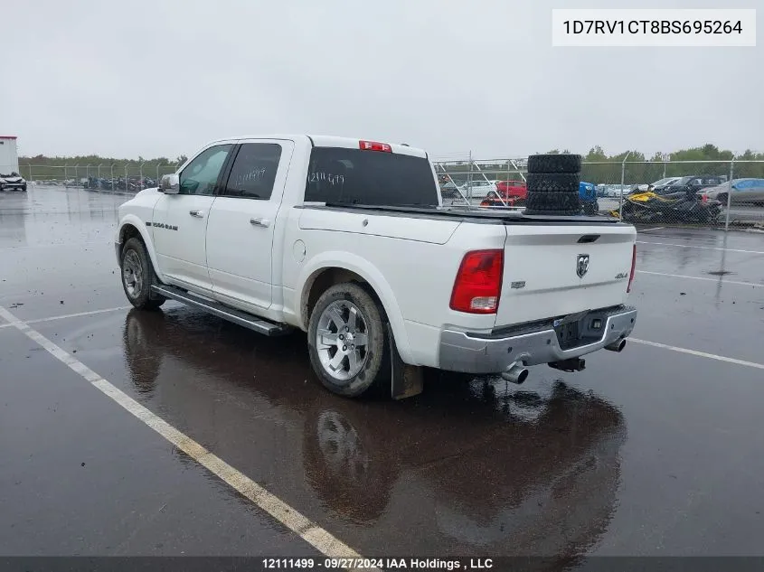 2011 Dodge Ram 1500 VIN: 1D7RV1CT8BS695264 Lot: 12111499