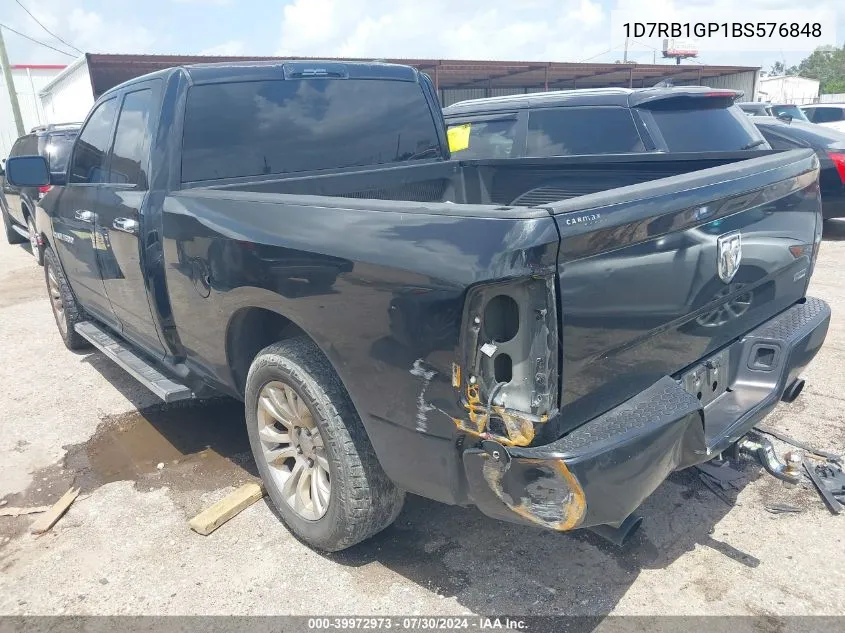 1D7RB1GP1BS576848 2011 Dodge Ram 1500