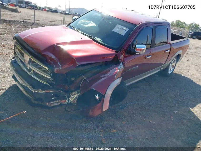 1D7RV1CT1BS607705 2011 Dodge Ram 1500