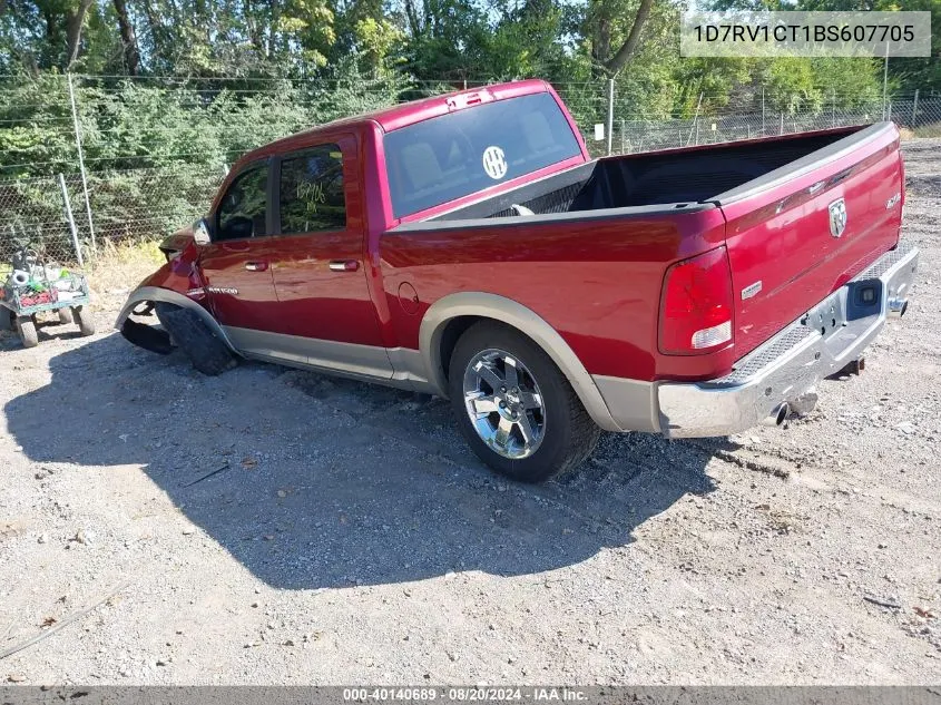 2011 Dodge Ram 1500 VIN: 1D7RV1CT1BS607705 Lot: 40140689