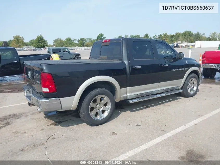 2011 Dodge Ram 1500 VIN: 1D7RV1CT0BS660637 Lot: 40303213