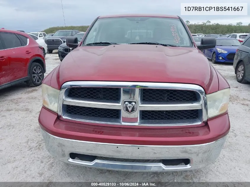 2011 Dodge Ram 1500 VIN: 1D7RB1CP1BS541667 Lot: 40529103