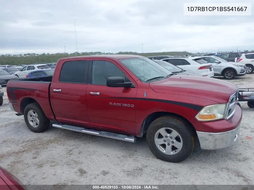 2011 Dodge Ram 1500 VIN: 1D7RB1CP1BS541667 Lot: 40529103