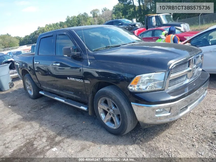 2011 Dodge Ram 1500 VIN: 1D7RB1CT3BS575736 Lot: 40545247