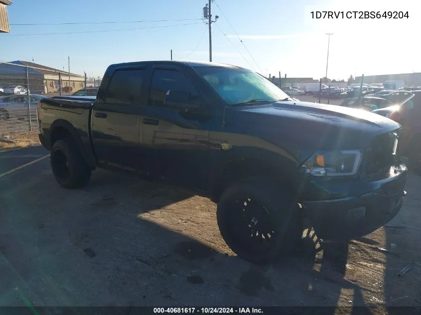 1D7RV1CT2BS649204 2011 Dodge Ram 1500