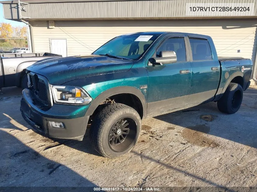 2011 Dodge Ram 1500 VIN: 1D7RV1CT2BS649204 Lot: 40681617