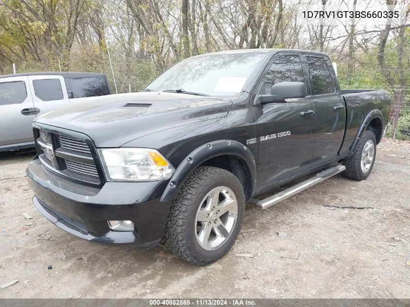 1D7RV1GT3BS660335 2011 Dodge Ram 1500