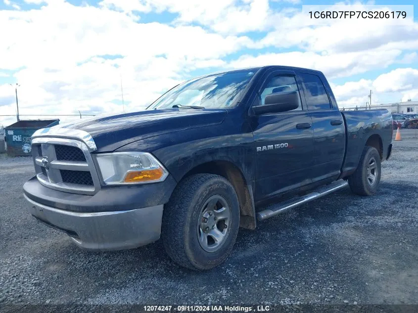 1C6RD7FP7CS206179 2012 Dodge Ram 1500 St