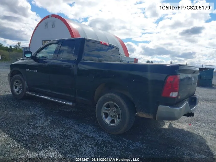 1C6RD7FP7CS206179 2012 Dodge Ram 1500 St