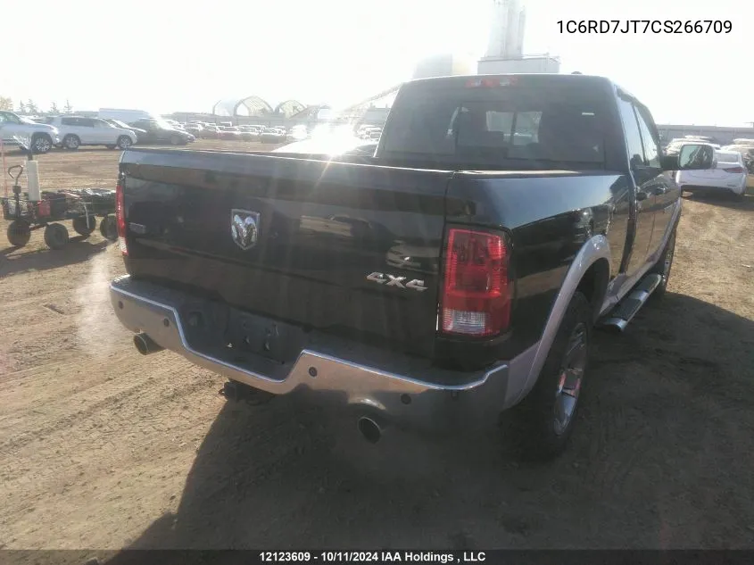 2012 Dodge Ram 1500 Laramie VIN: 1C6RD7JT7CS266709 Lot: 12123609