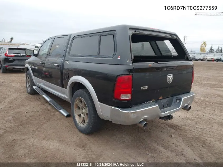 1C6RD7NT0CS277559 2012 Dodge Ram 1500 Laramie