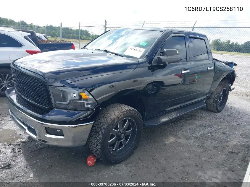 1C6RD7LT9CS258110 2012 Ram 1500 Slt