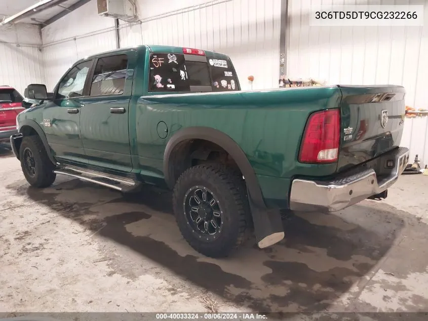 3C6TD5DT9CG232266 2012 Ram 2500 Slt