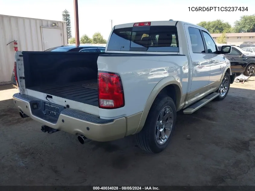 1C6RD6PT1CS237434 2012 Ram 1500 Laramie Longhorn/Limited Edition