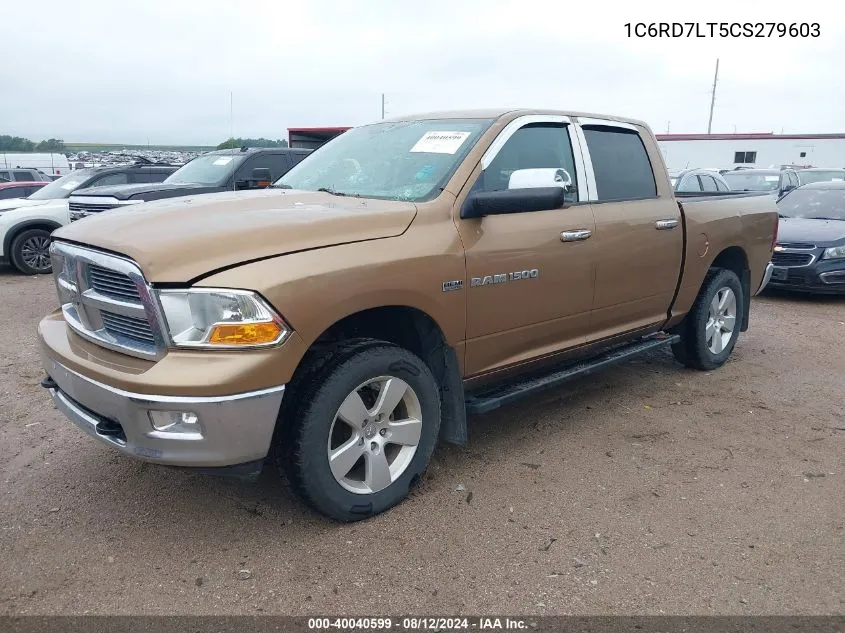 1C6RD7LT5CS279603 2012 Ram 1500 Slt