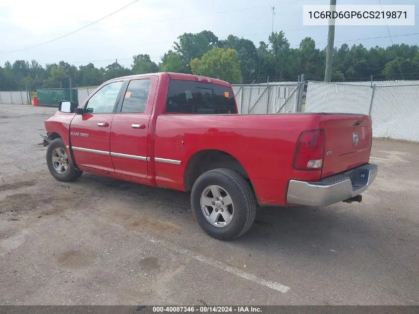 1C6RD6GP6CS219871 2012 Ram 1500 Slt