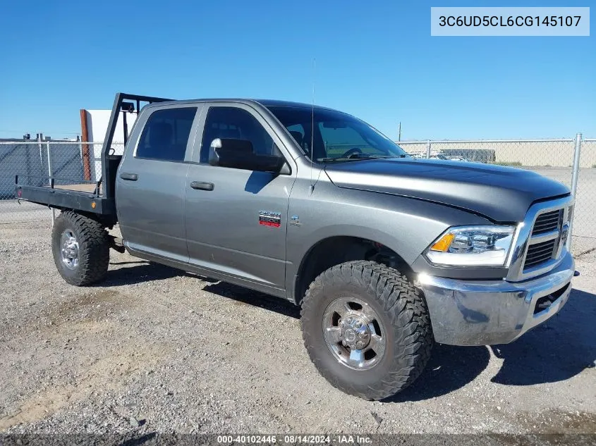 2012 Ram 2500 St VIN: 3C6UD5CL6CG145107 Lot: 40102446