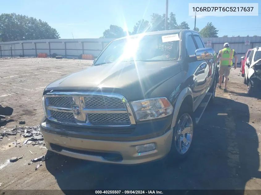 1C6RD7PT6C5217637 2012 Dodge Ram 1500 Longhorn