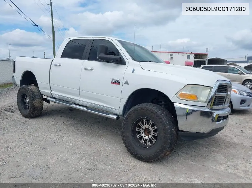 2012 Dodge Ram 2500 Slt VIN: 3C6UD5DL9CG171280 Lot: 40298787