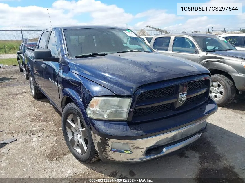 2012 Dodge Ram 1500 Slt VIN: 1C6RD6LT7CS297644 Lot: 40332224