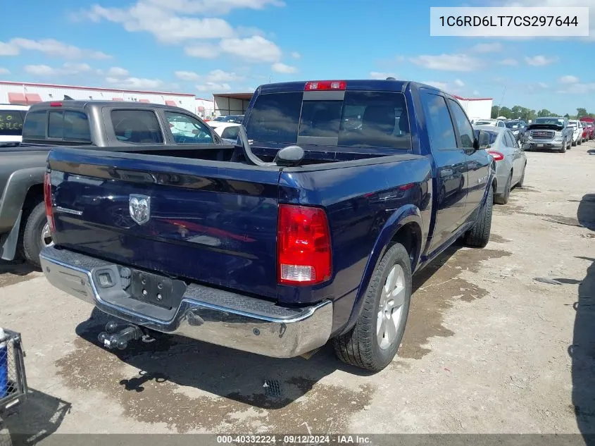 1C6RD6LT7CS297644 2012 Dodge Ram 1500 Slt