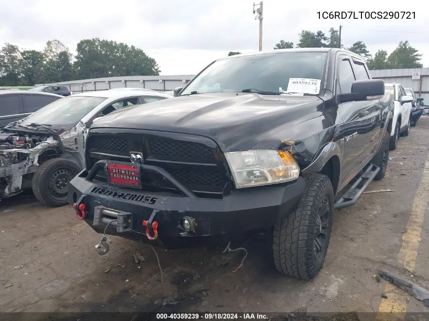 1C6RD7LT0CS290721 2012 Dodge Ram 1500 Slt