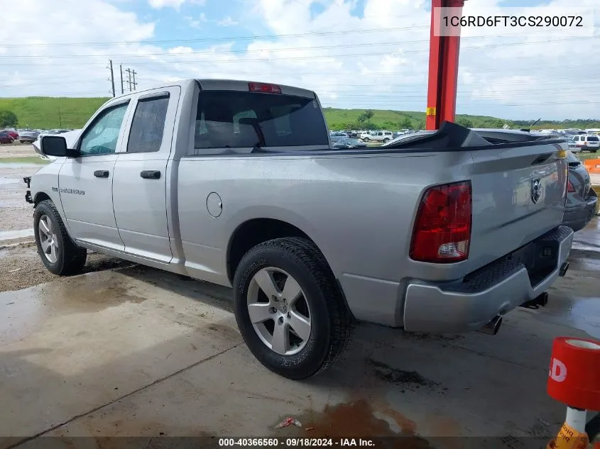 1C6RD6FT3CS290072 2012 Dodge Ram 1500 St