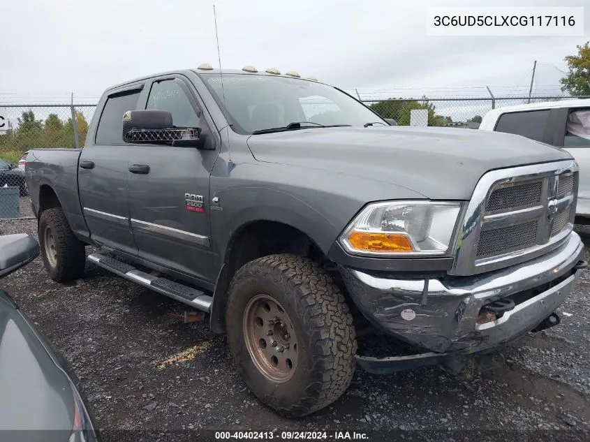 2012 Dodge Ram 2500 St VIN: 3C6UD5CLXCG117116 Lot: 40402413