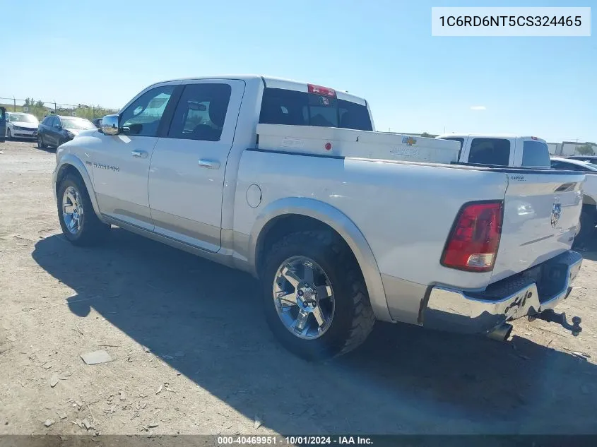 2012 Dodge Ram 1500 Laramie VIN: 1C6RD6NT5CS324465 Lot: 40469951